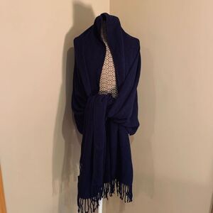 Scarf Navy Blue, Forever 21